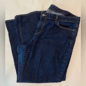 Jeans Bootcut Talbots Heritage Pour Femme - Taille 8 Petite, Bleu Délavé, Occasion Très Bon état